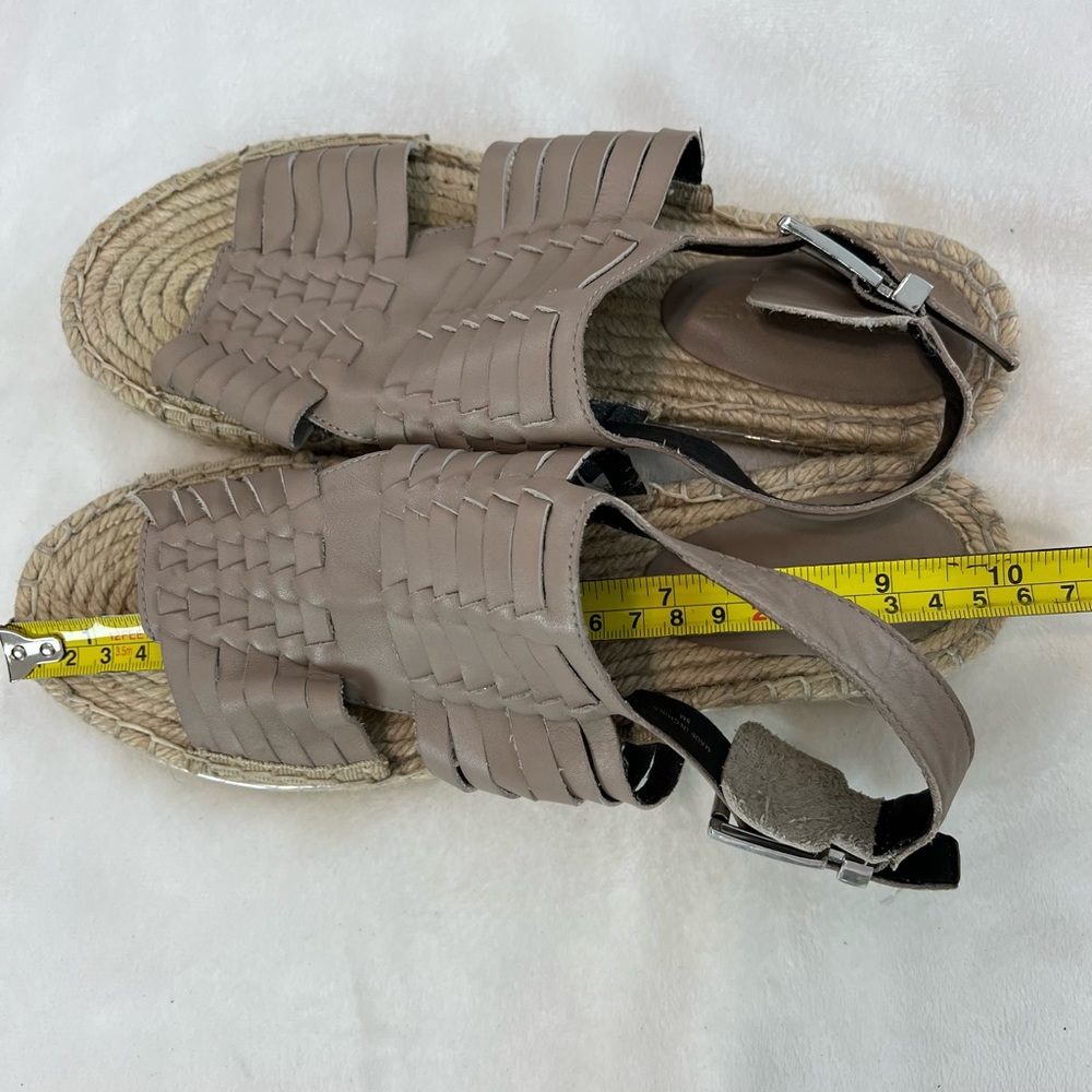 Rebecca Minkoff Gabriel Huarache Platform Espadrille Sandals Size 8M - Picture 16 of 16